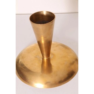Round Metal <b>Cake</b> <b>Stand</b> Handmade Gold Finish Single Piece Decorative Display <b>Stand</b> - Product Image 2