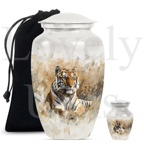 Urna Conmemorativa Solace Tiger, Urna Maestosa para Hombres, Urna para Cenizas Humanas, Urna Decorativa para Cremación, Recuerdo Conmemorativo - Product Image 6