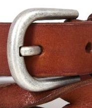 Cinturón de Cuero Genuino de Vaca Marrón, Estilo Casual y Moderno, Correa Ancha de Alta Calidad, Hebilla de Aleación Resistente, Aspecto Sólido y Elegante - Product Image 3