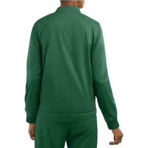 Blouse médicale sur mesure pour femme avec logo brodé, impression, tricotée, en mélange de coton écologique et durable, pour usage hospitalier, avec broderie - Product Image 3