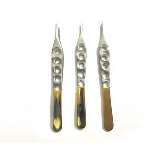 Ensemble de 3 pinces Adson, instruments manuels en acier inoxydable de haute qualité, usage médical, usage hospitalier - Product Image 6