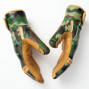 ถุงมือตีเบสบอลลายพรางสำหรับผู้ใหญ่ ทนทาน หนังแท้ที่ฝ่ามือ ใช้ได้ทั้งมือซ้ายและขวา ระบายอากาศได้ดี สวมใส่สบาย ประสิทธิภาพสูง - Product Image 5