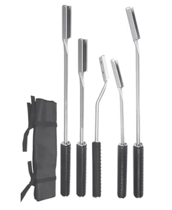 Kit dentaire vétérinaire équin avancé en acier inoxydable – Râpes à prémolaires et molaires réutilisables – Ensemble d'instruments professionnels - Product Image 1