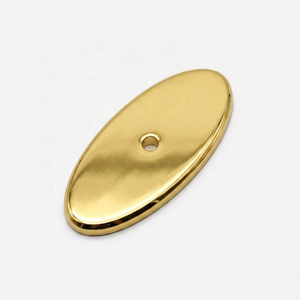 Poignée de tiroir ovale classique en laiton, design moderne, durable, finition noire mate, quincaillerie pour porte de placard de cuisine - Product Image 5