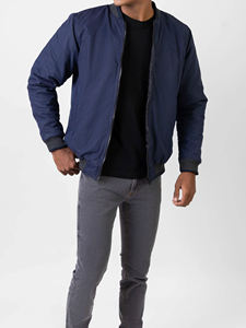 Vestes matelassées personnalisées de haute qualité pour fabricants, vêtements d'extérieur à blocs de couleur, coupe-vent zippé, doudoune gonflée - Product Image 3