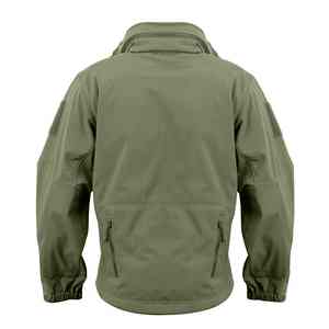 Veste tactique de sport d'extérieur en polaire épaisse pour homme, manteau softshell chaud automne-hiver, coupe-vent et imperméable, vêtement supérieur pour homme - Product Image 3