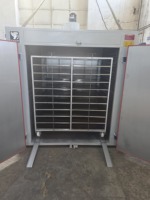 Séchoir à air chaud entièrement automatique JOGSON avec programmeur de teinture Jogson et chariot