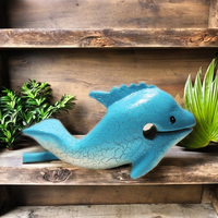 Customized Washable Percussion Instrument Wooden Frog Shape Home Decor Collectible Thai Souvenir Welcome Gift No