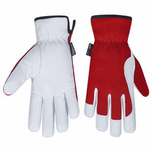 Best Hot Selling Highest Quality Goat Grain Leather Working Assembly <b>Gloves</b> Wholesale Rate Safety Soft <b>Driver</b> For Daily Use - Product Image 2