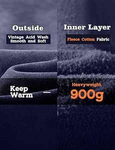 Sudadera con Capucha Premium Estilo Vintage Unisex con Lavado Ácido, Logotipo Personalizado, Streetwear, Corte Oversize - Product Image 4