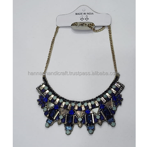 Collier en résine à maillons larges style vintage, mélange de couleurs, punk, ajouré, gros maillons ronds, longue chaîne en résine acrylique, art mural - Product Image 2