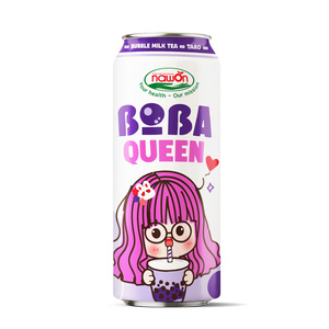 Té de burbujas enlatado con etiqueta personalizada con sabor a glucosa y té negro 500ML enlatado certificado HALAL NAWON muestra de fábrica proporcionada - Product Image 4