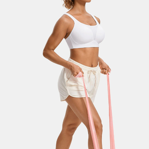 Women High Support Sports <b>Bra</b> Soft <b>Stretch</b> Athletic Workout Fitness Gym Running Training Activewear Top - Product Image 3