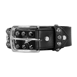 Wholesale Genuine Cowhide Leather <b>Studded</b> <b>Belt</b> for Men Women Punk Rock Star Rivet Casual Fashion Pin Buckle <b>Belt</b> - Product Image 2