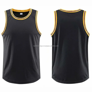 <b>Custom</b> Men's Basketball Uniform 100% Polyester Breathable Sleeveless Moisture-Wicking Jersey <b>Custom</b> Logo Plus Size Digital - Product Image 2