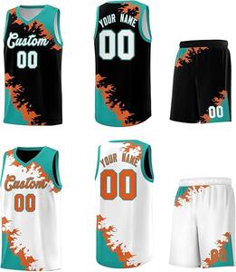 Maillots de sport respirants pour hommes, ensembles d'uniformes de basketball personnalisables pour jeunes, vêtements de basketball personnalisables, ensemble de tenues d'équipe - Product Image 2