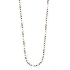 925 Sterling <b>Silver</b> <b>Box</b> <b>Chain</b> Necklace Classic Minimalist Style Unisex Women Men Daily Wear Wedding Party Gift High Polish Finis - Product Image 2