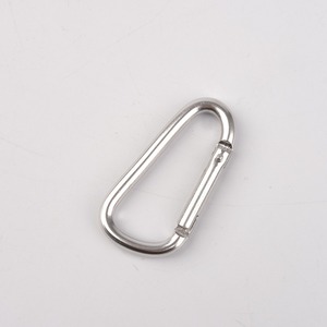 D type 5.2 wire diameter Mountaineering buckle Multifunctional aluminum alloy Travel keychain pendant Mountaineering buckle - Product Image 2