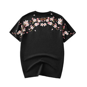 Camiseta de Algodón Transpirable para Mujer, con Bordado, Logotipo Personalizado, Estilo Casual Urbano - Product Image 2