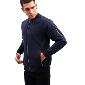 Polyester Full Zip Pocket Polar <b>Fleece</b> Winter Jacket With Pocket Warm Polar <b>Fleece</b> Jacket For <b>Men</b> - Product Image 4