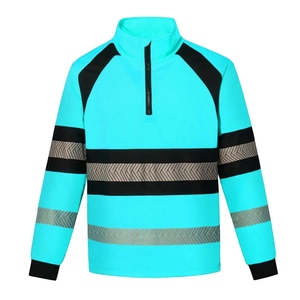 Customized Winter High Street Safety Jacket for Workers with High Quality Zipper Waterproof & Breathable <b>Tool</b> Pockets - Product Image 1