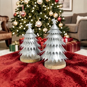 <b>Unicorn</b> Handicrafts Iron Christmas Tree <b>Decorations</b> Gold Finish Modern Style Custom Size Durable Handicraft Holiday Decor - Product Image 1