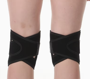 Genouillère en mousse épaisse respirante avec fermeture auto-agrippante réglable, protection universelle unisexe toutes saisons pour le volleyball - Product Image 2