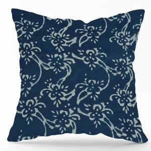 Funda de cojín de algodón con estampado artesanal Indigo, hecha a mano en India, funda de almohada decorativa, fabricante mayorista, exportación - Product Image 2