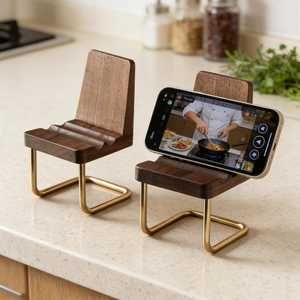 Soporte para Teléfono Celular con Forma de Silla, Tamaño y Diseño Personalizados, con Soporte de Latón, por Universal Overseas INDIA - Product Image 2