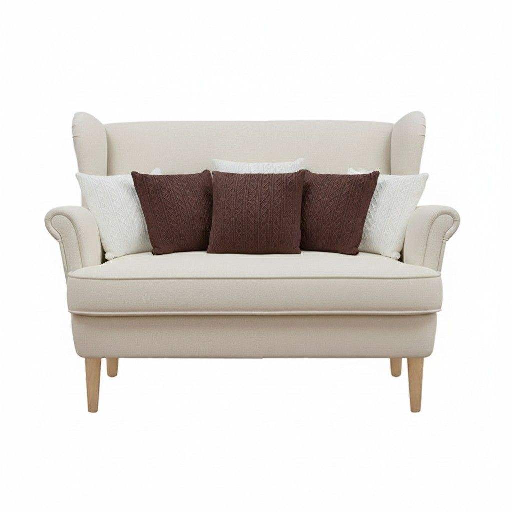 สีขาวและสีน้ำตาล