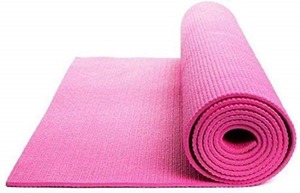 Tapis de yoga rectangulaire bleu en TPE, antidérapant, universel, pour exercices de fitness - Product Image 5