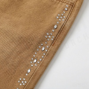 Short en jean pour homme, dernier design, respirant, confortable, tendance, style strass, décontracté, streetwear - Product Image 5