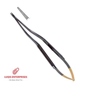 Portaagujas intranasal Tebbetts con mordaza dentada de carburo de tungsteno, instrumento quirúrgico - Product Image 4