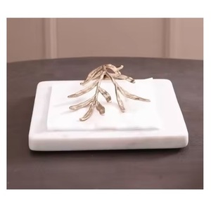 Premium Metal Decorative <b>Paper</b> Tissue Napkin Holder For Table Centerpiece Decoration Wedding Restaurant <b>Kitchen</b> Tables Decor - Product Image 6