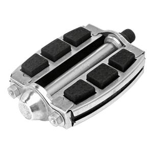 Pedales de bicicleta de acero de alta resistencia, superficie antideslizante, piezas duraderas para bicicleta de carretera - Product Image 1