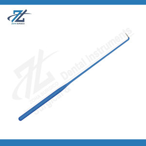 Emmet Straight Hook 25cm, instrument chirurgical ophtalmique réutilisable en acier inoxydable pour la microchirurgie oculaire de précision et les applications cliniques - Product Image 4