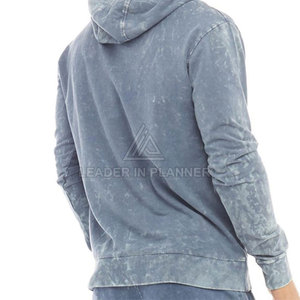 บริการ OEM ชุดวอร์มแบบย้อมสี ล้างด้วยกรด สำหรับผู้ชาย สั่งทำโลโก้ได้ MOQ ต่ำ ขายดี วัสดุทนทาน ระบายอากาศได้ดี - Product Image 5