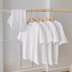 เสื้อยืดผู้ชาย ผ้าโพลีเอสเตอร์/คอตตอน 180 กรัม สำหรับฤดูร้อน แขนสั้น สไตล์ลำลอง หนานุ่ม พิมพ์ลายตัวอักษร ทรงปกติ - Product Image 1