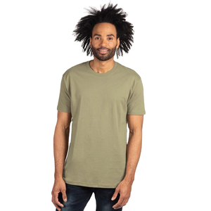 T-shirts pour hommes Next Level Apparel 3600, unisexes, mélange de coton CVC, multicolores, étiquette privée, col rond, t-shirts vierges en tissu tri-mélange - Product Image 3