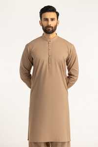 Classic Solid Colors Men Salwar Kameez Full Sleeve Stitched Kurta Trouser Set Wholesale Rate Indian & Pakistani Clothing Shop - Product Image 5