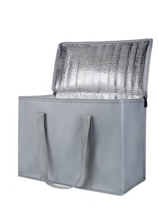 Wholesale <b>Custom</b> Printed Thermal Eco-Friendly Letter Pattern Portable Waterproof <b>Insulated</b> Non-Woven Handled Ice Lunch - Product Image 3