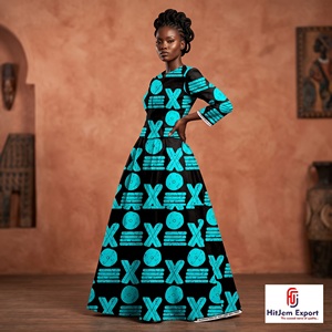 Tissu en coton imprimé africain de qualité supérieure, vente en gros, fabricant de textiles sur mesure OEM ODM, fournisseur d'exportation, produits à marque privée - Product Image 5