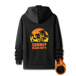 Sweat à capuche unisexe personnalisé de haute qualité, imprimé toile d'araignée noire, en molleton, coupe ample, avec poche, écologique, séchage rapide, 350g, streetwear - Product Image 3