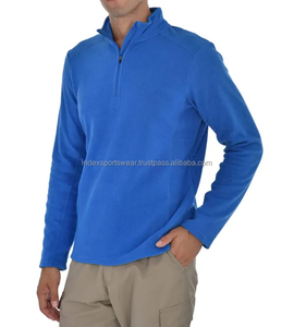 Pull-over en polaire à demi-fermeture éclair pour hommes Sweat-shirt à fermeture éclair avec demi-fermeture éclair Sweats à capuche et sweatshirts pour un port confortable - Product Image 3