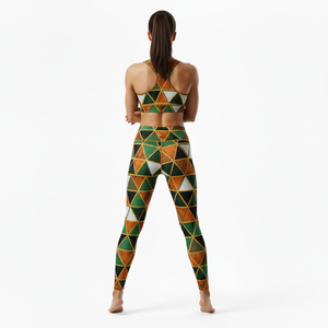 Conjuntos de Yoga de 2 Piezas, Ropa Deportiva Activa Personalizada 2026, Leggings Sublimados a la Moda, Ropa Deportiva para Gimnasio, Conjuntos de Entrenamiento para Mujer - Product Image 3