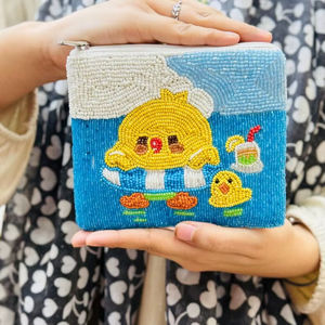 Monederos de cuentas bordadas a mano de diseño elegante, venta al por mayor de monederos de cuentas para bolsos promocionales - Product Image 1