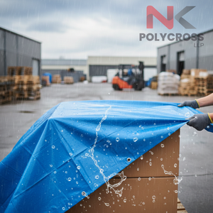 Bâche en polyéthylène légère, imperméable et résistante aux UV, format portable, pour usage extérieur, camping et industriel, pour acheteurs en gros - Product Image 4