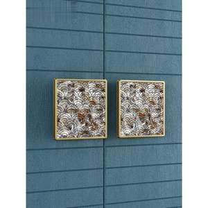 Boutons et poignées en laiton faits à la main, poignées de tiroir de luxe pour meubles en bois, armoires et buffets - Product Image 3