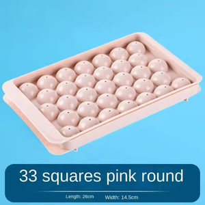 Moule à glaçons sphériques 3D en acrylique avec couvercle, style diamant, pour la fabrication de glaçons sphériques, moule DIY, fabricant de boules de glace, recyclable, usage commercial en <span class=keywords><strong>cuisine</strong></span> - Product Image 3