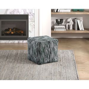 Pouf Ottomano Moderno Multicolore in Tessuto, Sedia a Sacco Antiscivolo da Pavimento, 1 Pezzo - Product Image 4